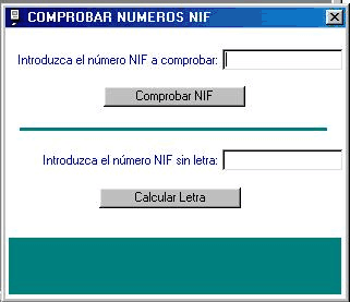Verificador del NIF