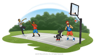 Danny Moore Illustration Bo Obama BBall