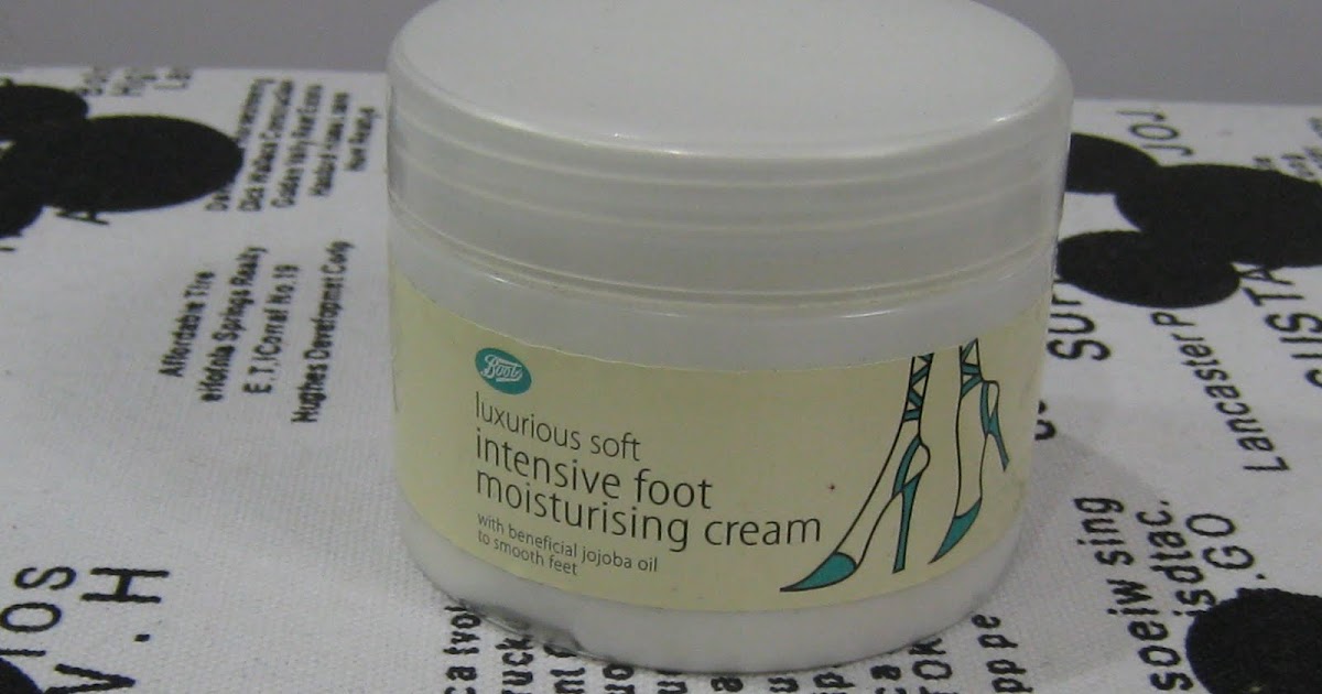 Beauty Blog Boots luxurious soft intensive foot moisturising cream