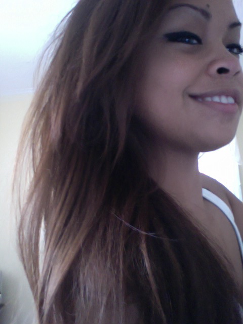 I like my hair it#39;s the right blonde hair dyed black. I like my hair it#39;s the right