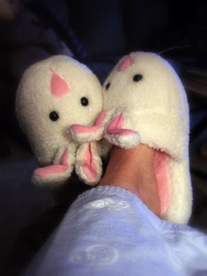 runaway rabbit slippers