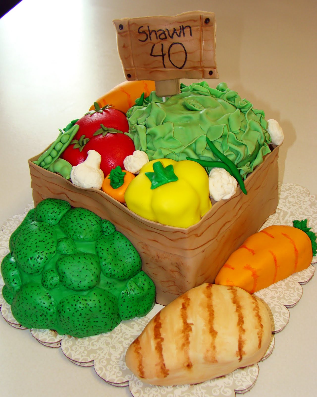 Layers of Love "Healthy" Vegetable cake