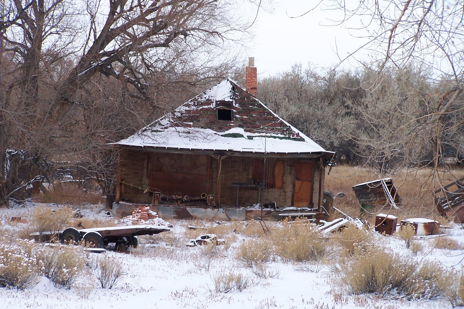 The Casper Cousins Old Homesteads of Burlington Wyoming
