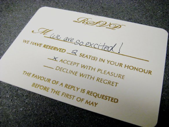rsvp cards rsvp cards