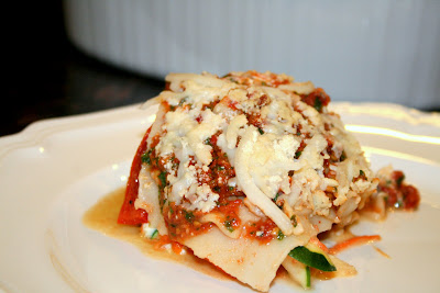 Simply Healthful Recipes: Christmas Lasagna