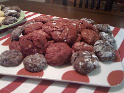 Red Velvet & Devil's Food Cake Cookies