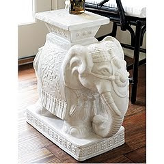 The Glam Lamb Ballards Elephant Garden Stool The Glam Lamb Ballards Elephant Garden Stool