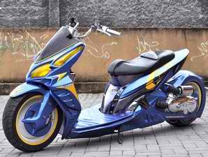 Honda Revo 2010 Contest Motor Modification Motor Cycles Sports