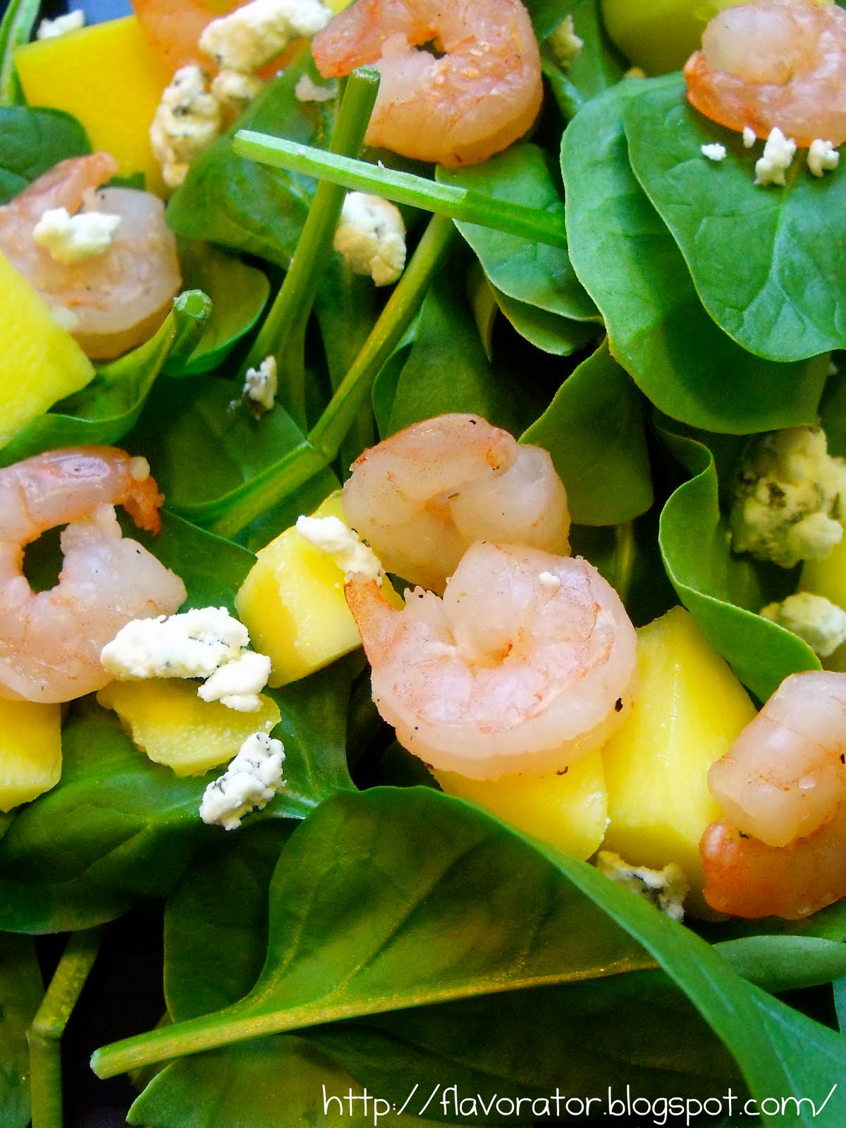 Mango Shrimp Salad