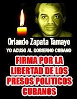 Firmas por la libertad de los presos politicos cubanos