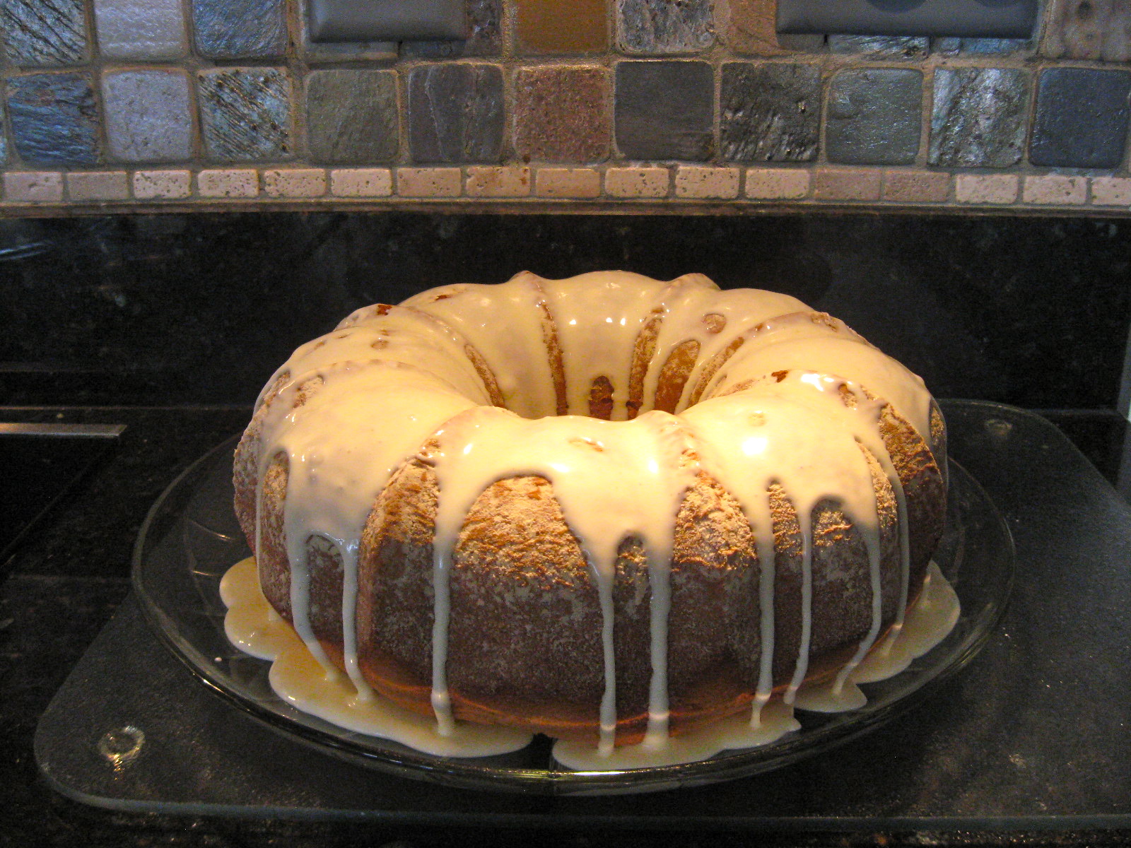 Egg Nog Rum Cake