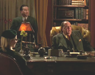 Captura de imagem de episódio da série A Nero Wolfe Mystery (A&E Network)