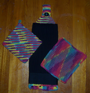 HANGING DISH TOWEL Crochet Pattern - Free Crochet Pattern