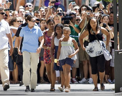 hijas de Obama en Granada