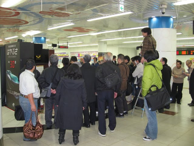グランクラス モックアップ展示（東京駅）