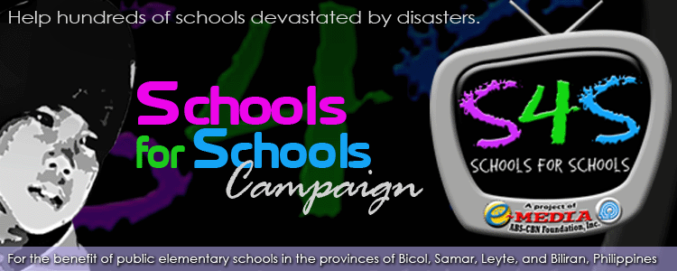 Schools for Schools Campaign  S4S Philippines