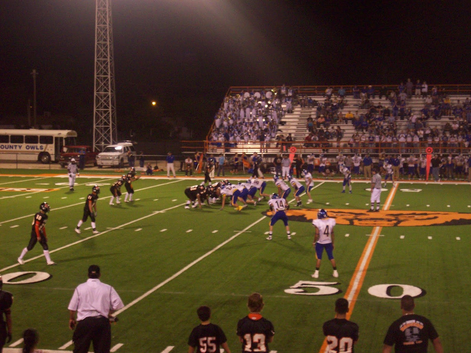 Rev. Dr. Charles and Belinda Alkula Friday in west Texas (McCamey football)