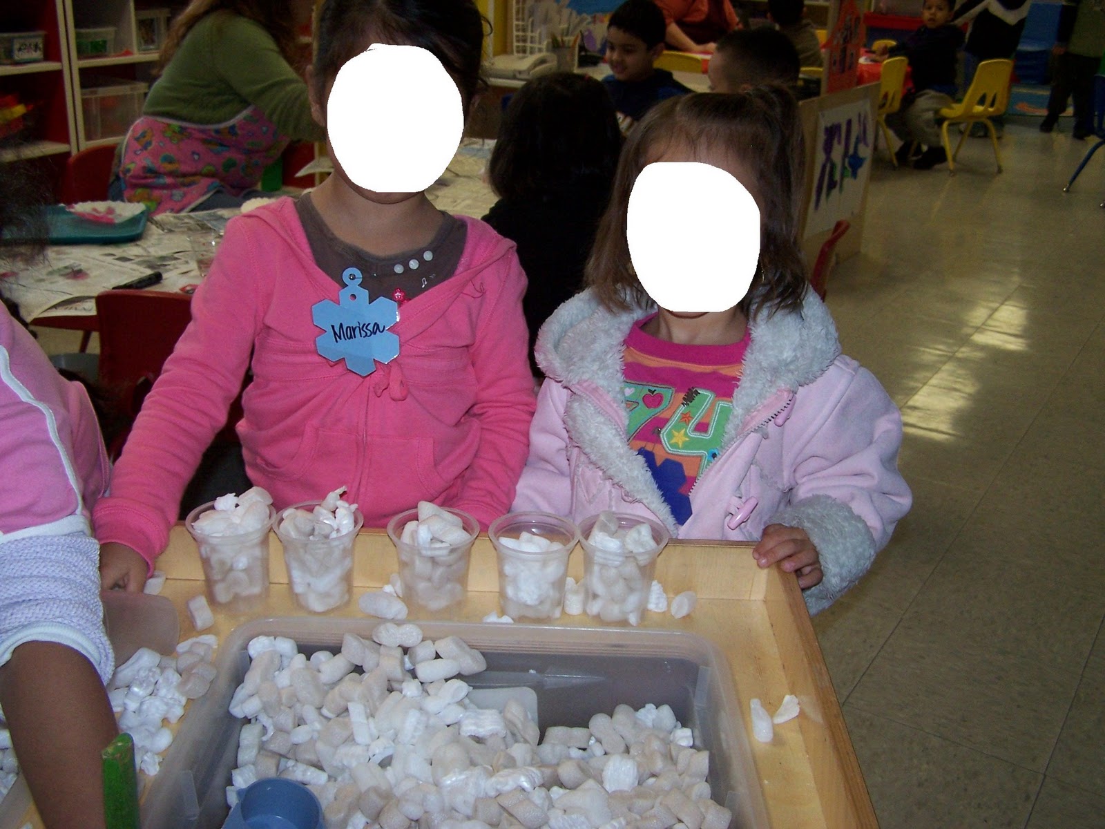 Learning and Teaching With Preschoolers Winter Sensory Table