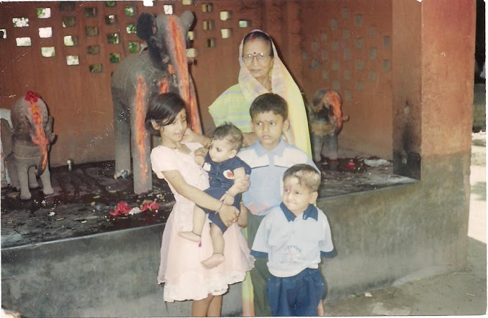 apurva at her home with kids