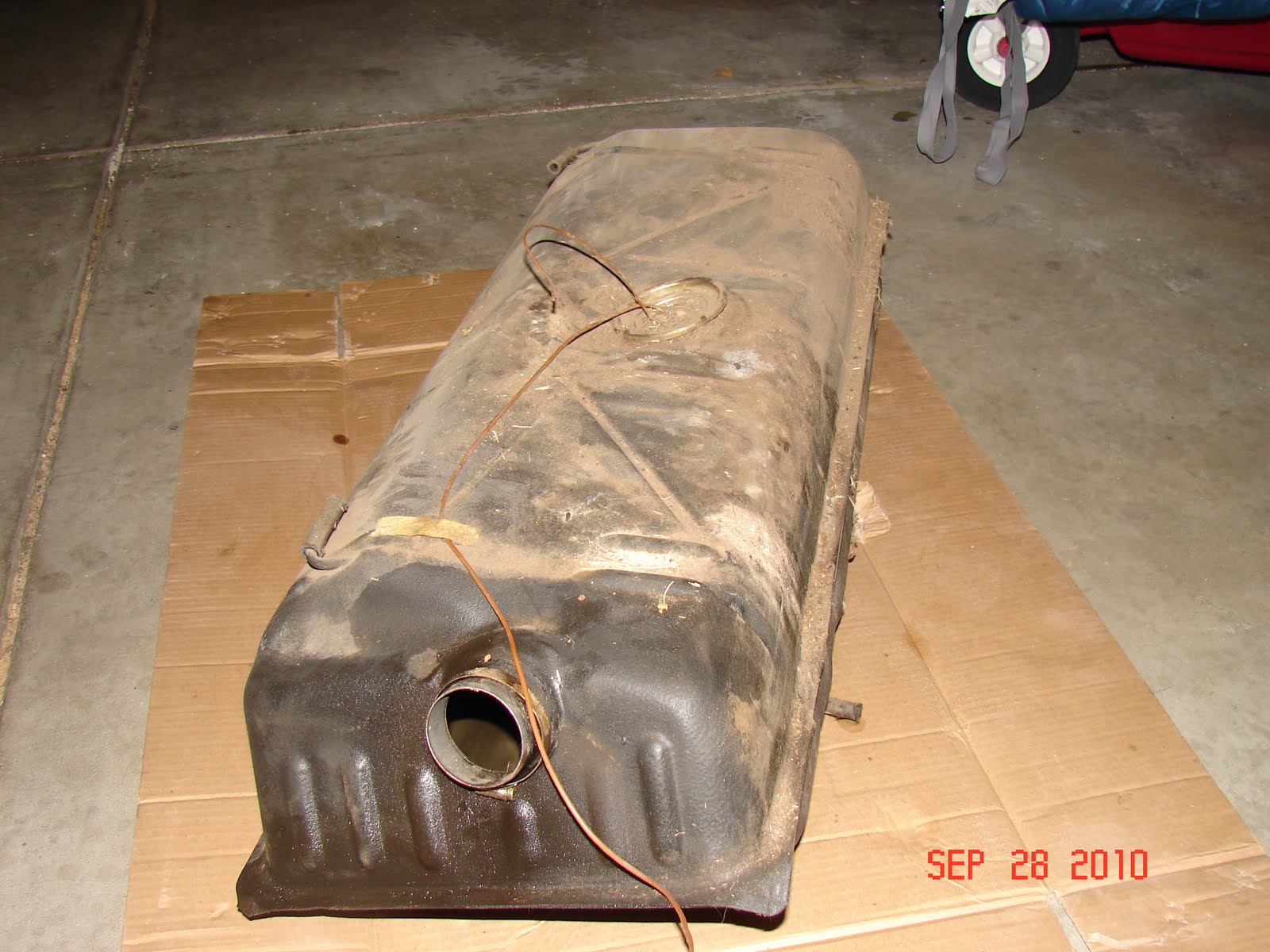 1979 VW Westfalia Campmobile Deluxe Fuel Tank Restore