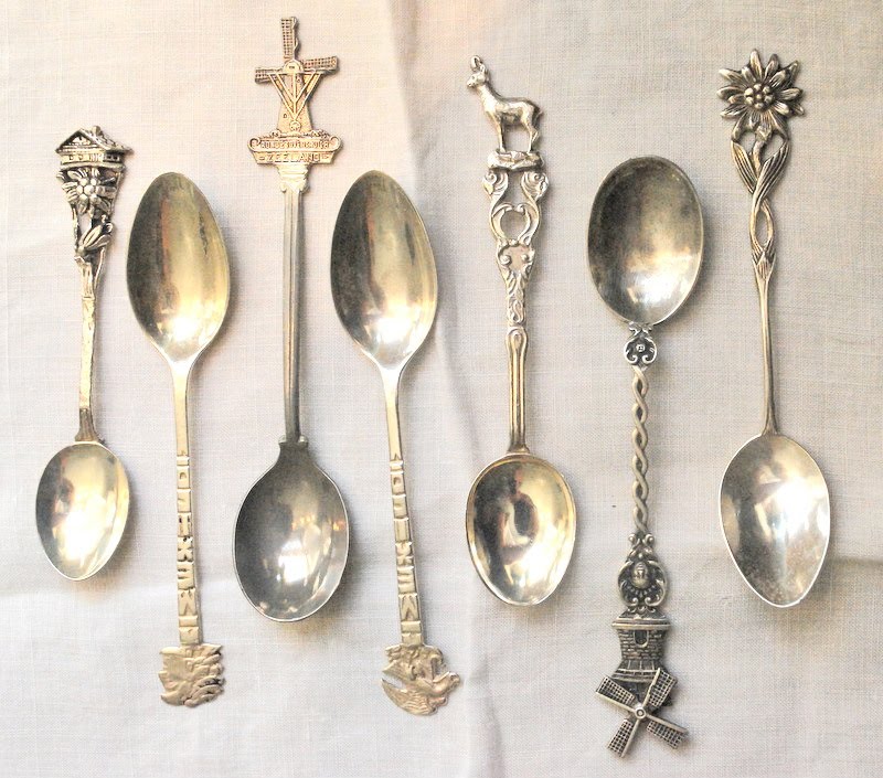 The Grower's Daughter RECLAIMED RUSTIC Old Silver Spoons