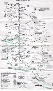 jalur lintas darat sumatra...menuju 0 km