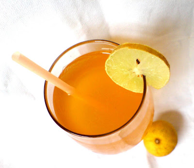 iced tea lemon. Lemon - 1. Tea powder - 1 tsp