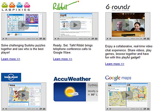 google wave google wave