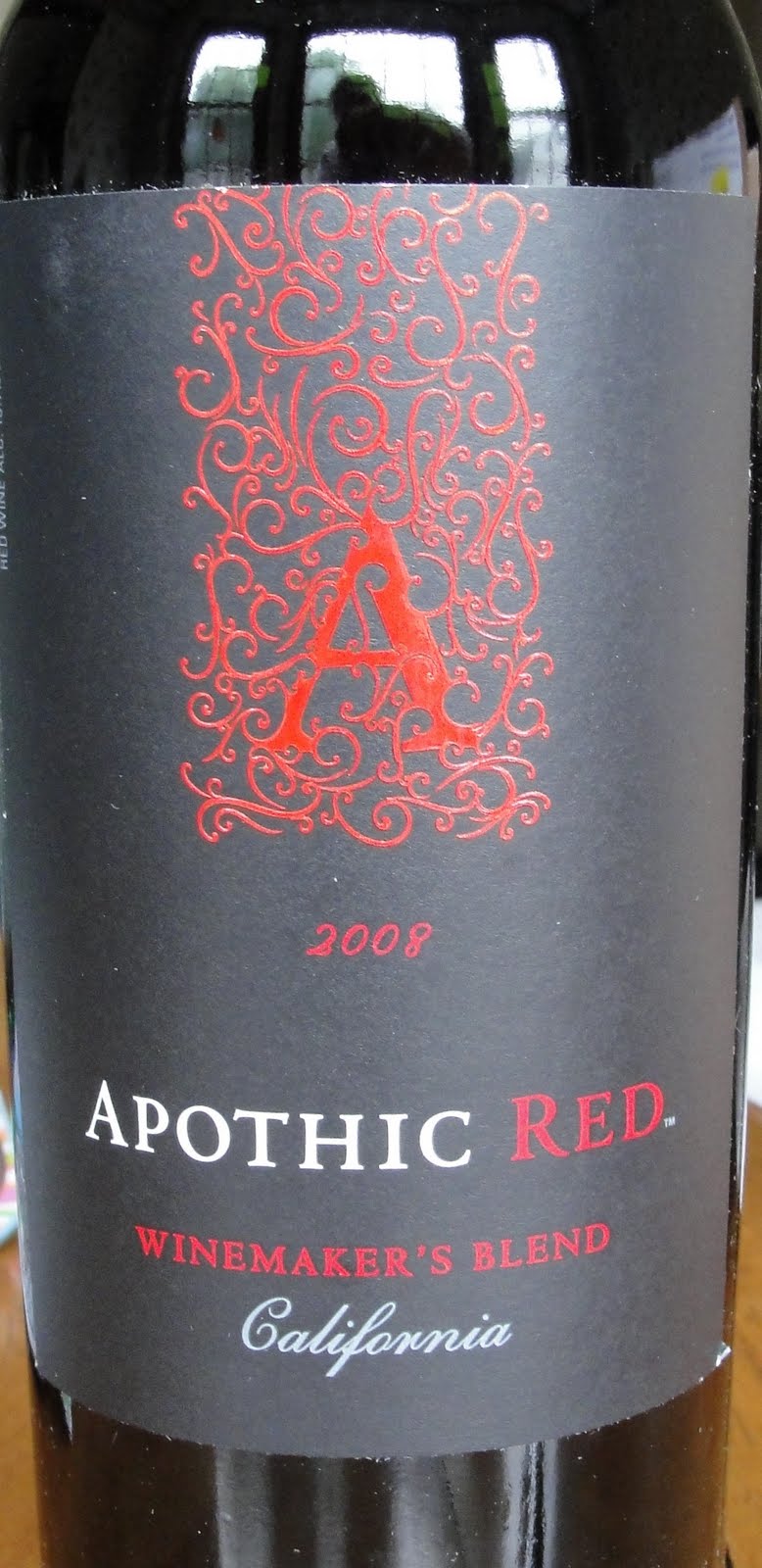 Mome Needs Wine Apothic Red 2008 Review