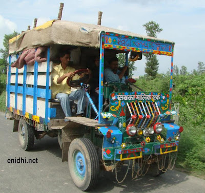 Assembled vehicles of North india!