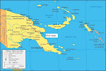 Map of Papua New Guinea