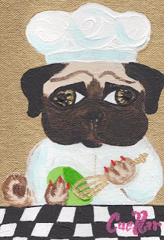 Chef Pug - SOLD
