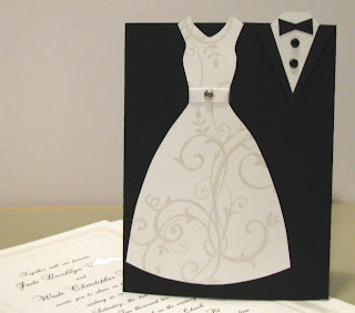 card dress gift packaging template bride groom