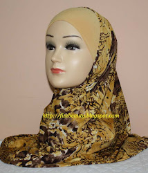 Tudung Syria Corak (Lycra) RM26 sepasang (free postage)