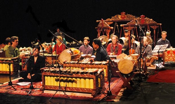 A plurality of instruments being played