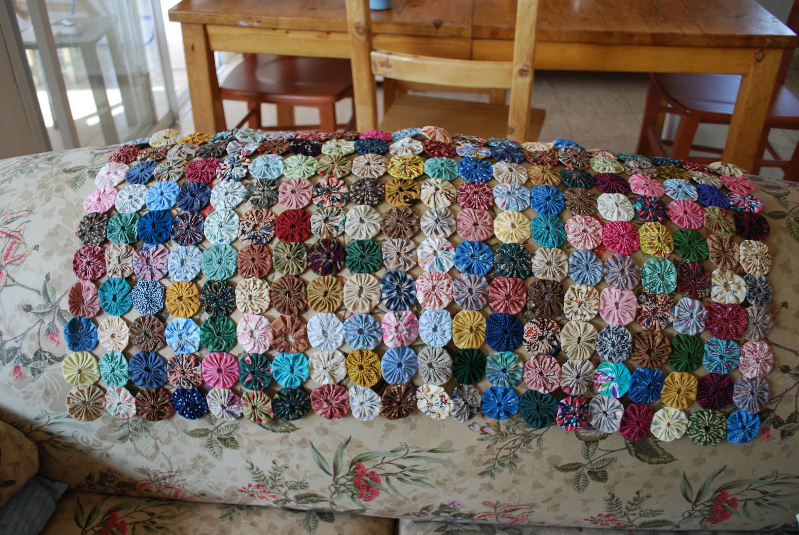 Milk and Honey Quilts The YoYo Quilt Story