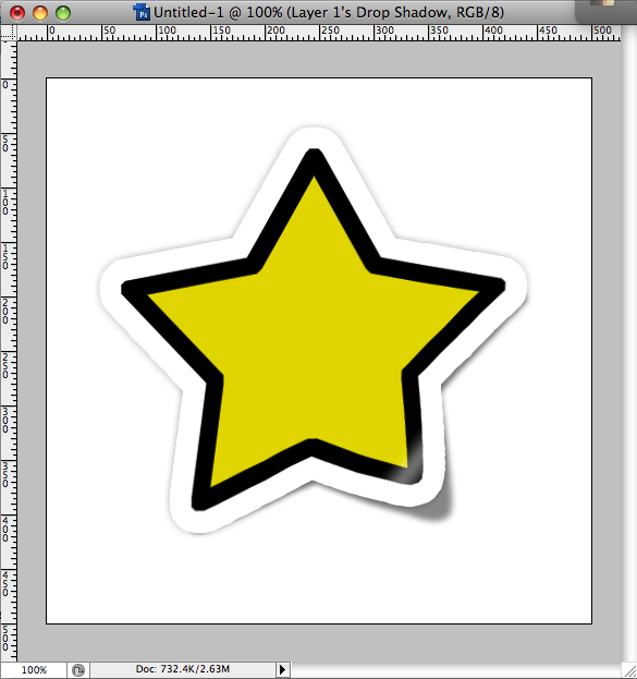 One Stop Creative Café Creating a sticker effect in