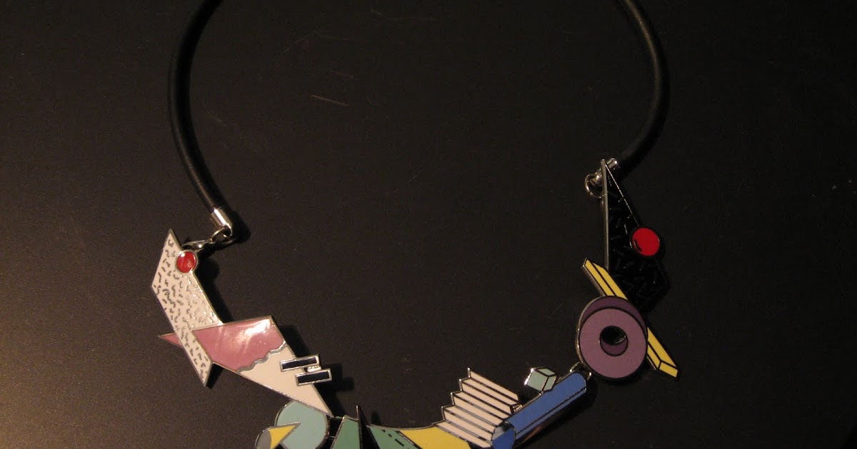 The 80's Gallery Jewelry of The Memphis Design Group