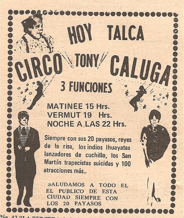 HISTORIA DEL CIRCO EN CHILE