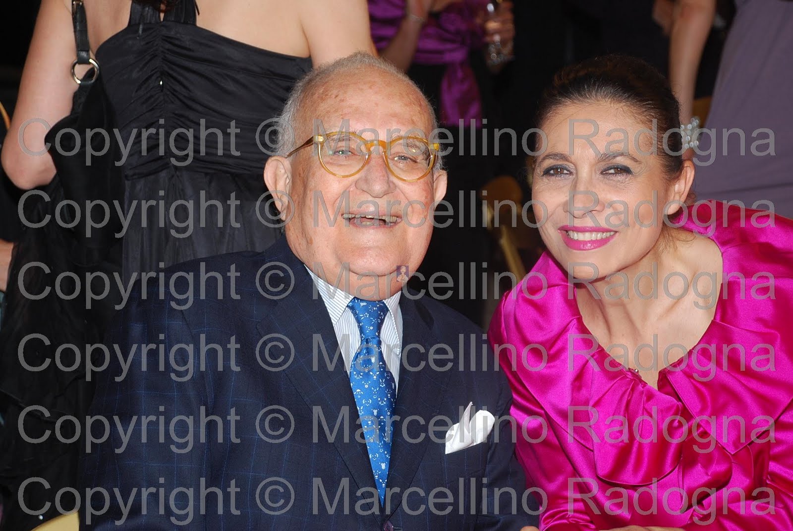 Marcellino Radogna Fotonotizie per la stampa Massimo Pini con Elide