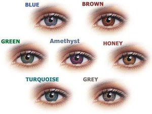 sea green contacts on