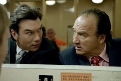 Jerry O'Connell Pete Kaczmarek Jim Belushi Nick Morelli The Defenders pilot prison window