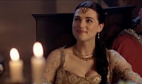 Merlin The Tears of Uther Pendragon screencaps images photos pictures screengrabs Morgana Katie McGrath smile