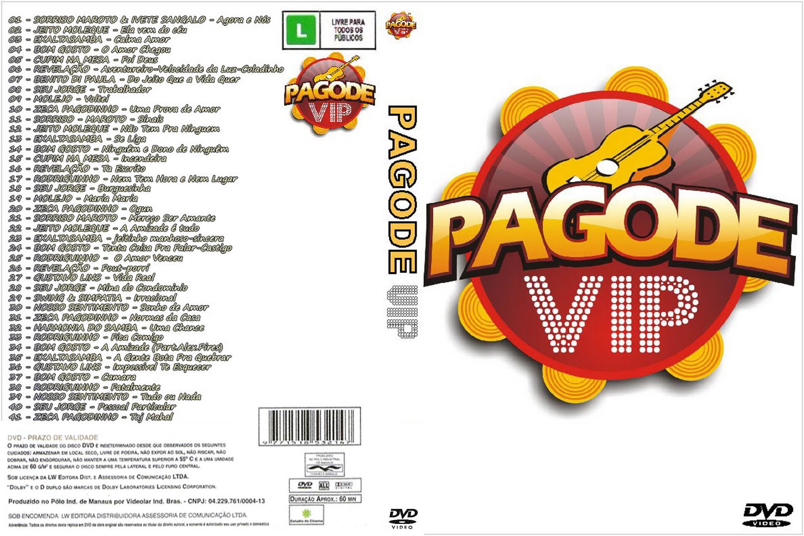 Powerful Downs Pagode Vip As Melhores DVDR 2010