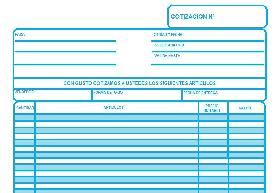 jabones decorativos yaesvali formato de cotizacion formato de cotizacion para llenar