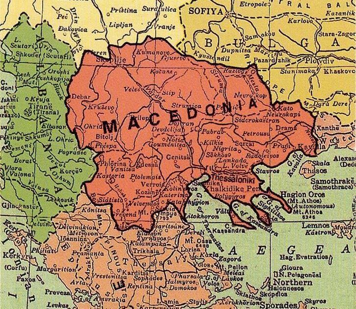 AEGEAN MACEDONIA The Greeks recognized Macedonia and the Macedonians
