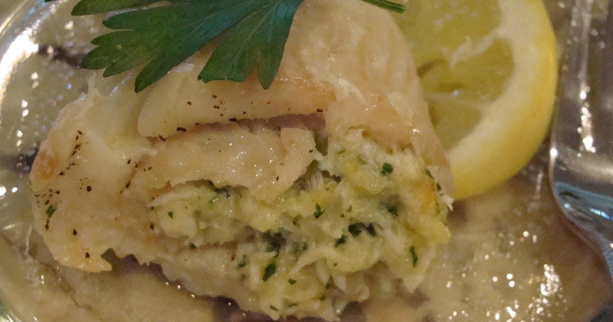 CRAB RECIPES CRAB STUFFED FLOUNDER FILLETS