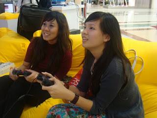 Girls Playing Ps3