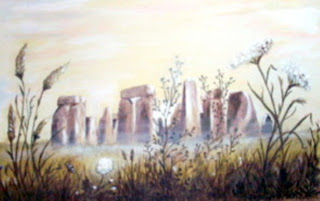 Stonehenge painting