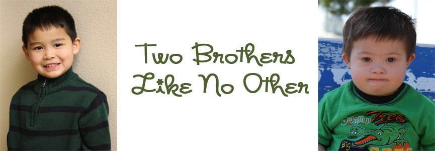 Two Brothers Like No Other